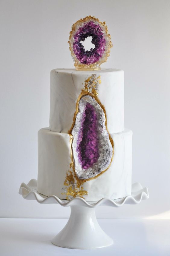 推介10款超夢幻水晶結婚蛋糕