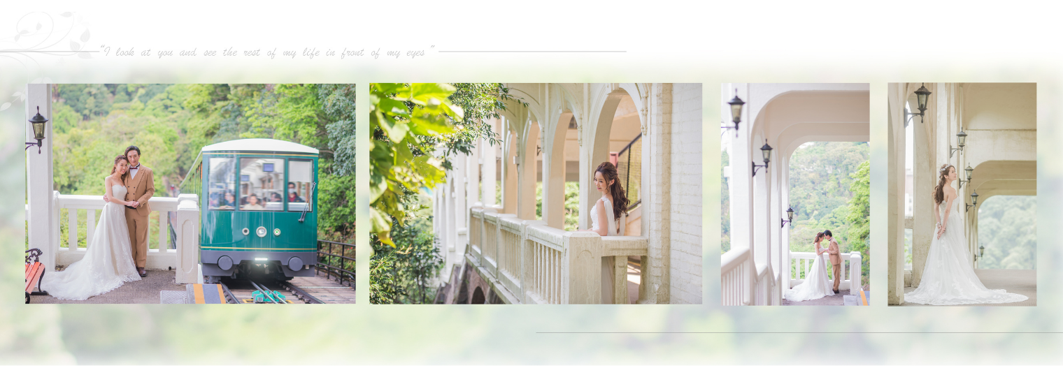 Ocean Wedding 香港山頂婚紗攝影作