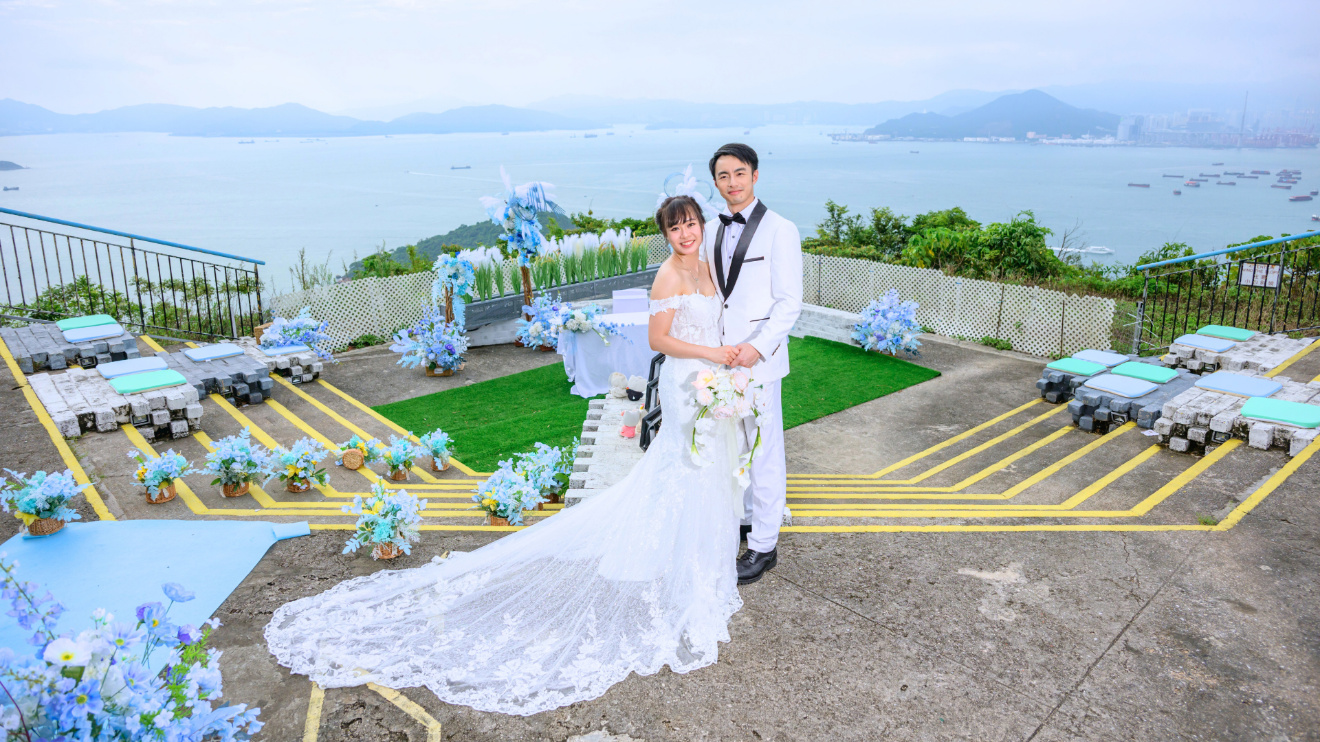 Fleurman Floral Design_戶外證婚區連賓客座位