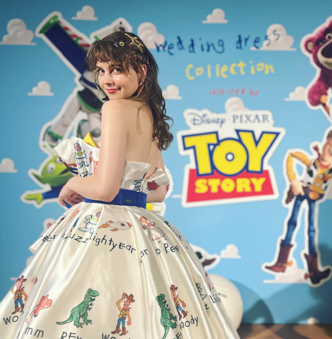 5款還原度100%童感Toy Story婚紗！