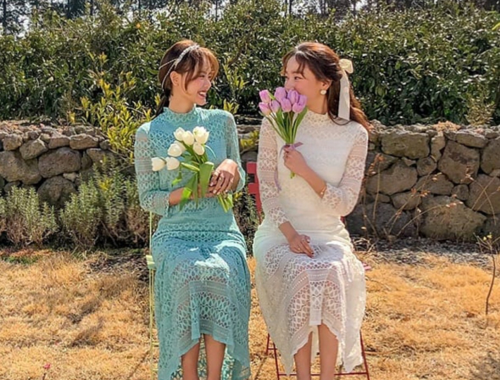 韓國超受歡迎「韓式婚紗閨蜜照」！
